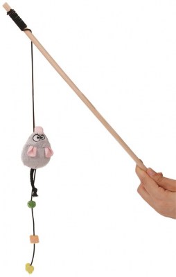  Pecaljka za mačke 40cm-drvo TP138